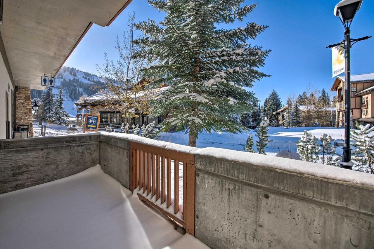 Solitude Mountain Slopeside Ski Condo With Hot Tub! Brighton Luaran gambar